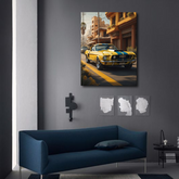 Premium Ford Mustang Canvas Frames Wall Art